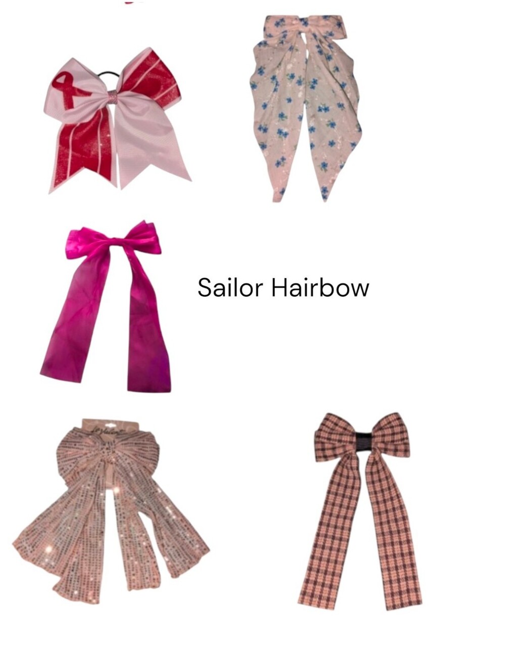 Sailor Style Hairbows
